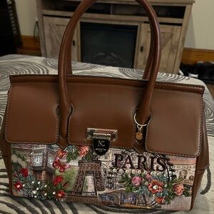Nicole Lee Brown Paris Satchel